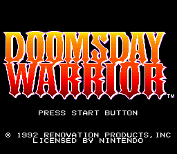 Doomsday Warrior screenshot 4 for Super Nintendo